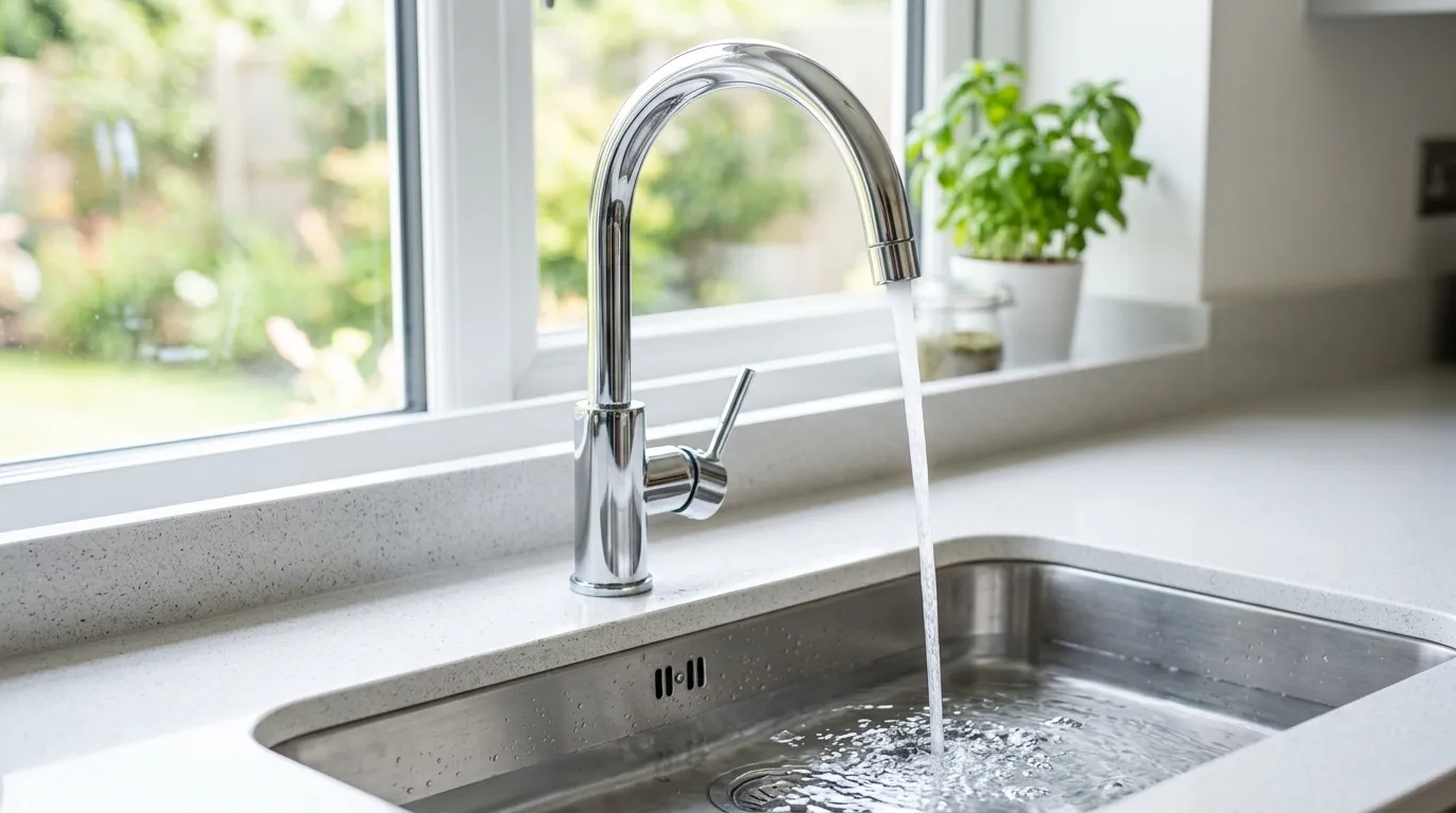 Local Plumbing Master Pros same day plumber fixing a faucet in Falls Mills, VA